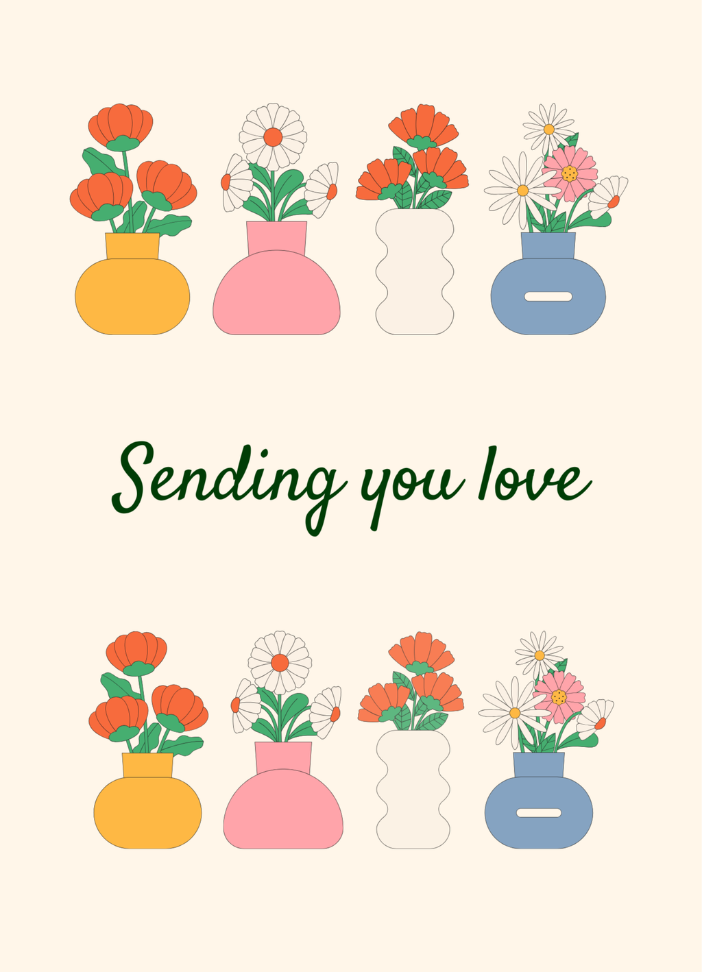 Sending you love - Flowers