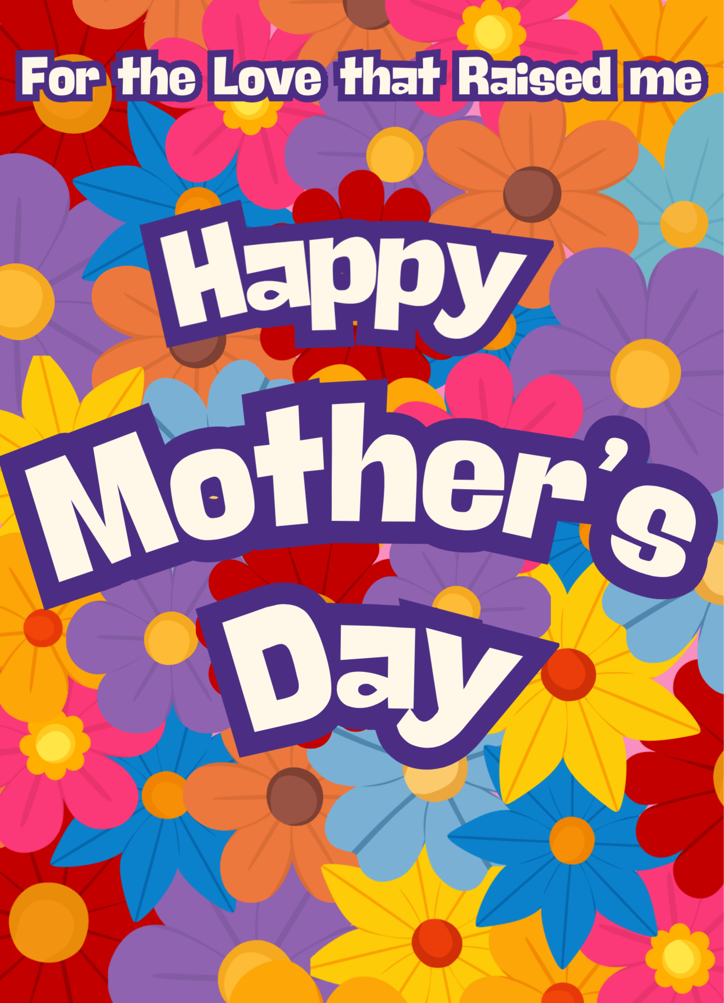 Happy Mother's Day - Flowers