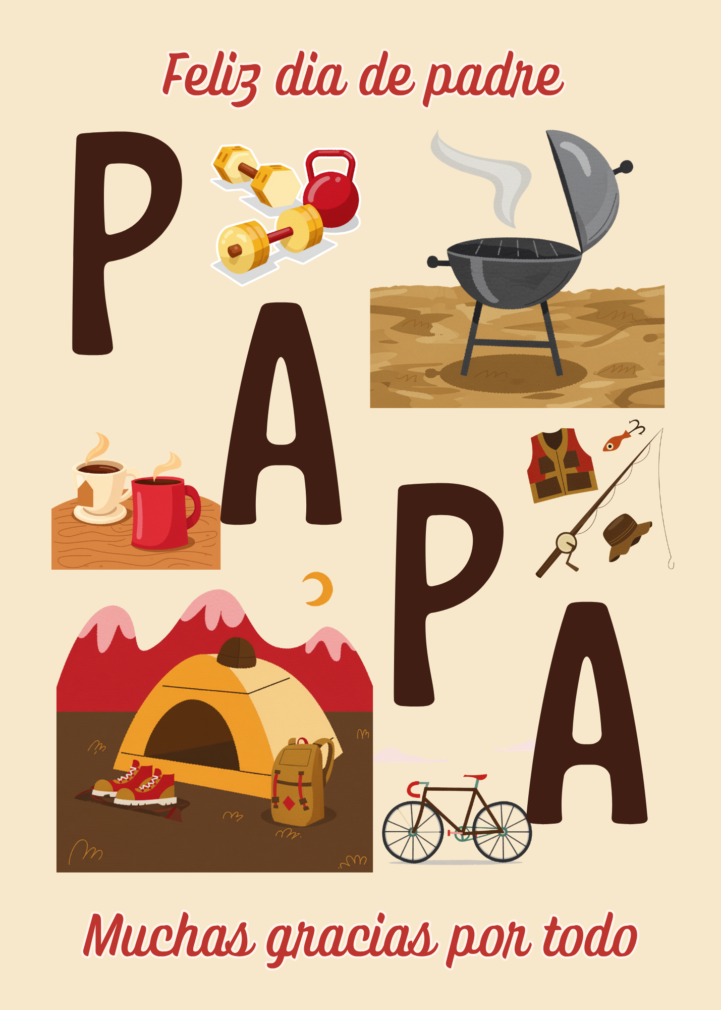 Feliz Día del Padre - Gracias por Todo