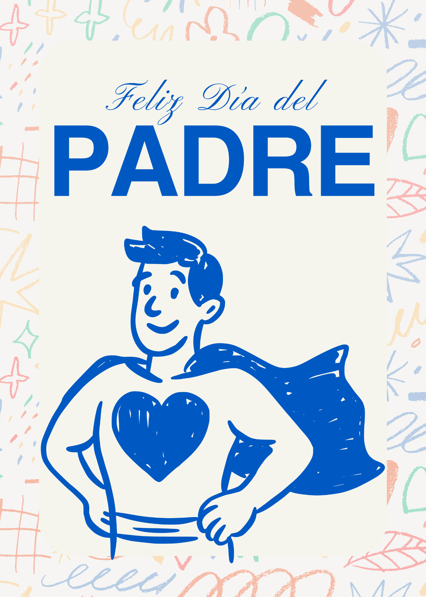 Feliz Día del Padre - Superheroe