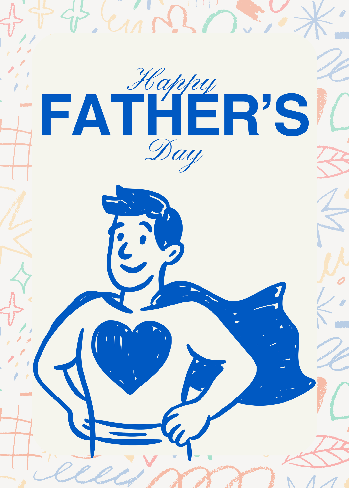 Happy Father's Day - Superhero