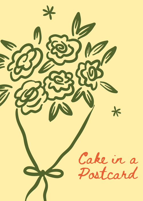 Cake in a Postcard